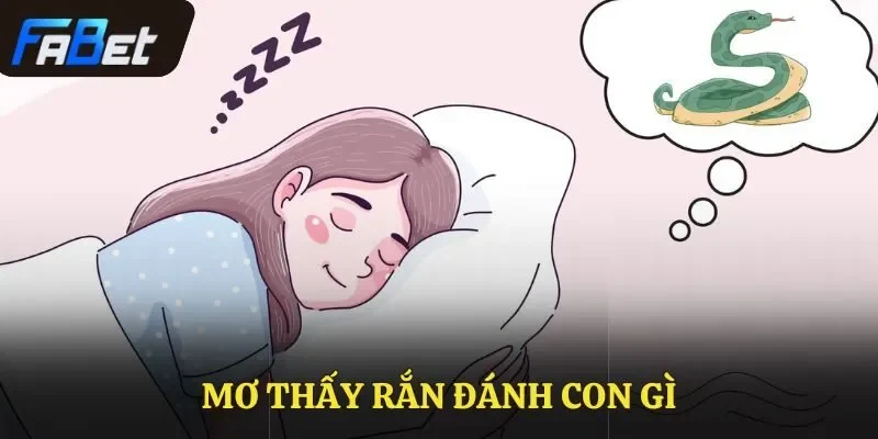 mơ thấy rắn đánh con gì